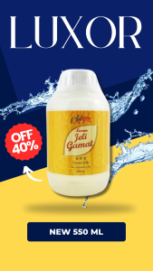 Jely gamat luxor 550ml gamat emas membantu penyembuhan luka