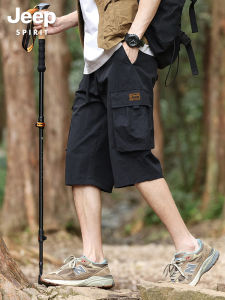 JEEP SPIRIT | Summer Lightweight Loose Casual Workwear Seven-Eighths Pants
