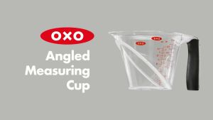 SKU เก่า OXO ถ้วยตวง ขนาด250 มล. รุ่นญี่ปุ่นl OXO GG Angled Measuring Cup 250 ML. - JP ดีไซน์พิเศษ เพื่อให้การตวงส่วนผสมเป็นเรื่องง่ายขึ้น โดยดูปริมาณได้จากมุมบน