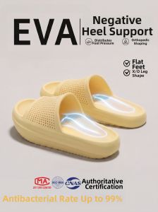 ADDTHIS | Non-Slip Odor-Resistant Thick Bottom Arch Support Womens Summer Slippers