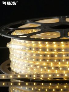 MODI ไฟเส้น ไฟริบบิ้น หลอดไฟ led ไฟคริสต์มาสตกแต่ง ไฟภายนอกอาคาร  พลังแสงอาทิตย์ ยาว10M20M30M50M ระบบสว่างค้าง กันน้ำIP65 ตกแต่งต้นไม้และสวน รั้วบ้าน