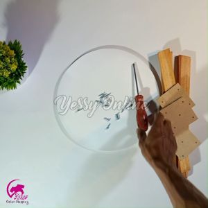 PROMO Minimalis Bedside Table Meja Lampu Kamar Bundar Kecil Putih Samping Tempat Tidur Hiasan Vas Bunga Sudut Ruang Tamu Teras