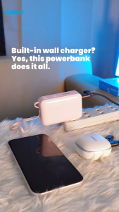 [CCC clarified] VINKO V13 10000mAh Power Bank LED Display 22.5W Fast Charging Type-C Cable US Plug