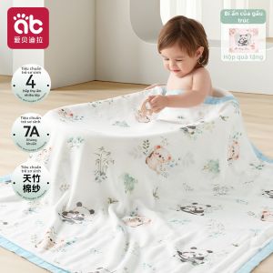 AIBEIDILA | Chăn Mùa Hè Bằng Bông Tre Cho Trẻ Sơ Sinh và Trẻ Nhỏ