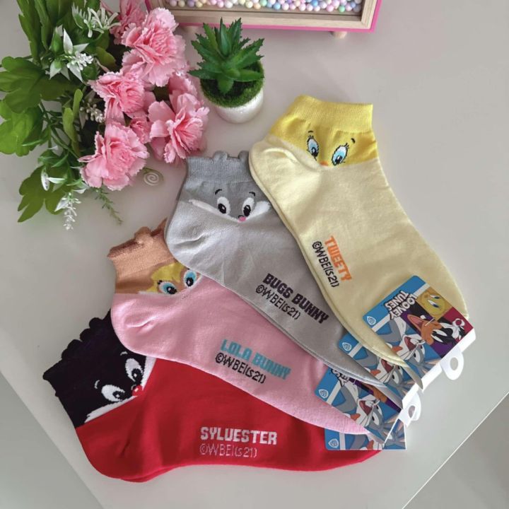Korean Socks• Looney Tunes Ankle Iconic Socks | Lazada PH