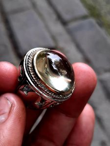 cincin batu permata citrin orjinal