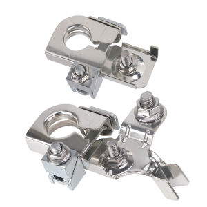 BT4Z-14450-BA Car Positive and Negative Battery Terminal Cable Clamp For Ford F150 Edge Fusion / Lincoln MKX MKZ BT4Z-14450-AA