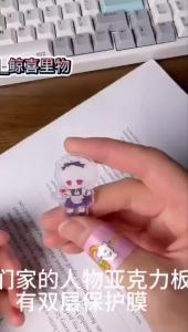 Game Love and Deepspace Xavier Zayne Rafayel ralayo Sylus Qin Che Shen Xinghui Qi Yu Acrylic Figure Gel Pen Student Stationery Black Ink 0.5mm Ballpoint pen Valentines Day Gifts