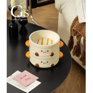 Hộp Đựng Đồ Trang Trí Bằng Gốm Sứ Phong Cách Kem Dễ Thương Giá Để Đồ Đĩa Đựng Chìa Khóa Đồ Trang Trí Để Bàn Đồ Trang Trí Nhà Cửa