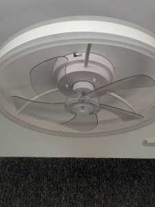 【CHAMER】20 Inchs DC Motor Ceiling Fan With Light Small Ceiling Fan For Bedroom LED Ceiling Light