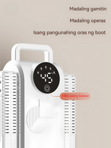 Portable Boot Dryer & Warmer Featuring 360° heat Timer Settings Foldable Racks Ozone Deodorizer & Fast-Dry Technology