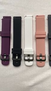 Silicone Strap 18mm 20mm 22mm Watch Band Replacement Watchband for Fossil Gen 5 4 Huawei GT 2 Garmin LG Samsung Galaxy Wristband