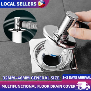 [Ready Stock] Anti-Overflow Washing Machine Floor Drain Cover Connector Joint 3-Way Pipe Adapter Two-In-One Deodorant