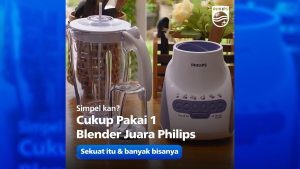 Philips Blender HR2116/60 - Blender 2 liter - Blender Philips Blender kaca 350 W
