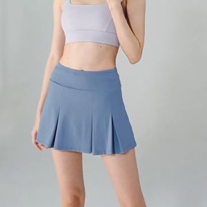 Antibom Training Yoga Halfbody Skirt Womens Health Dance Skirt Breathable Anti Running Skorts