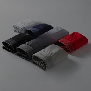 CK&JAE Mens Ice Silk Modal Underwear Birthday Gift for Boyfriend mid Waist Sporty Cotton Blend Flat Angle Pants