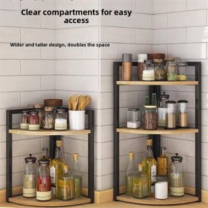 DIHUANTUO | Corner Kitchen Seasoning Rack