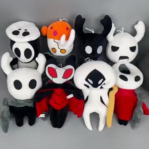 Hot Hollow Knigh Plush Toy Game Hollow Knight Plush Figure Dolls Kids Toys Birthday Holiday Gifts for Boys Silksong Game Toy