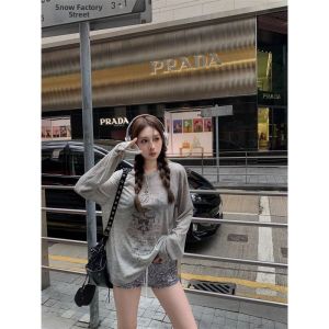 High-Quality Sun Protection Lightweight Casual Loose Long-Sleeve T-Shirt Blouse
