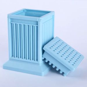 49 Holes Barbecue Skewer Tools Kabob Maker Meat Machine Plastic Box BBQ Meat Skewer Maker Wear Tool