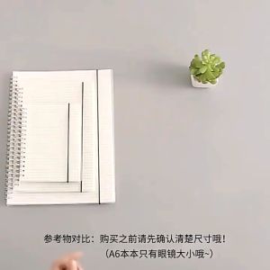 Spring Notebook A6A5B5A4 Creative Loose-Leaf Sidelip Hand Journal Binder Notebook