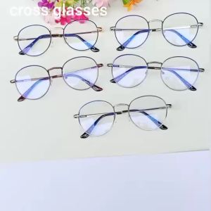 แว่นกรองแสง ทรงหยดน้ำ เลนส์บลูบล็อค คุณภาพดี รหัส CGB27 แถมกล่อง+ผ้าเช็ดเลนส์