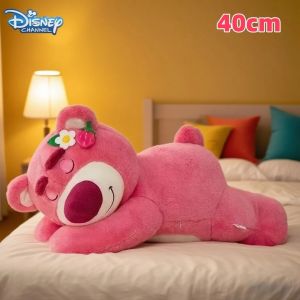Disney | --New In Stock** Disney Kawaii Doll Toy Story Cute Bear Strawberry Sofa Plush Pillow Stuffed Toy Kids Birthday Decor Kids Gift.