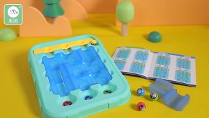 【READY STOCK】Ball Maze Plate Childrens Educational Toys Advanced Tabletop Puzzle 滚珠迷宫 (TOY104)