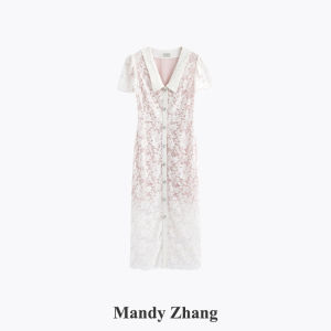 Elegant Lace White Dress