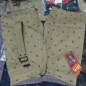 Celana Pendek Import Ba Wang Cheng Bolak Balik Motif RR / Celana Pendek Import Pria