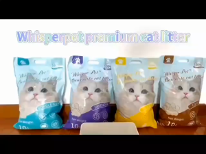 Pasir Gumpal Wangi WHISPER PET 25lt/ Pasir Kucing Gumpal