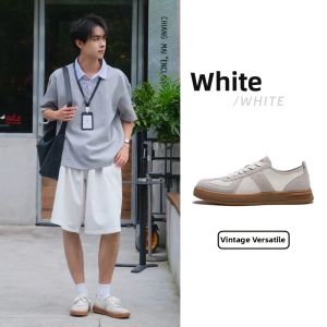 CAMEL | Vintage Breathable Mens Trainer Shoes