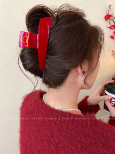 Red Shark Hair Clip Womens Large Size New Years Hair Accessories Hair Grips Hair Bands Hair Weaves Hair Extensions