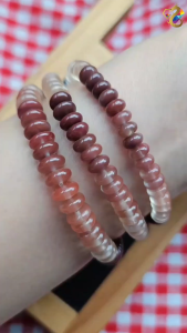 Collection Grade Duo Bao Midnight Andesine Labradorite Abacus Rondelle Bracelet