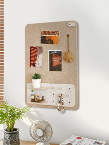 3D Wall Stickers Felt Cork Board No Drilling Self Adhesive Wall Display Board Wall Vision Home Decorative Wall Patches