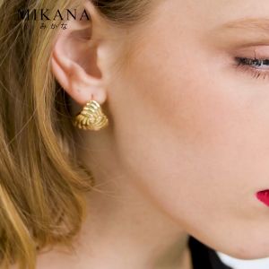 Mikana Golden Cavern Zutto Gold Plated Earrings earings for women hikaw for woman earring gift ideas