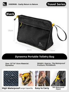 HIKEMAN | Waterproof Large Capacity Travel Toiletry Bag