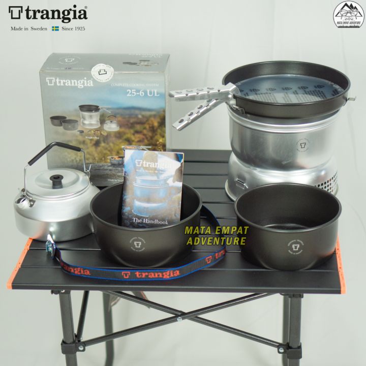 COOKING SET TRANGIA 25-4 UL DAN 25-6 UL COOKINGSET ALUMUNIUM ORI ALAT ...