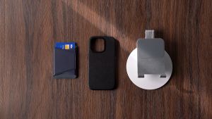 Ốp Lưng Da Sạc Từ Tính DUX DUCIS Rafi II Series Cho iPhone 16 ProMax/ iPhone 16 Pro/16 Plus/ iphone 16 có ngăn đựng thẻ Chân Đế_ Hàng chính hãng