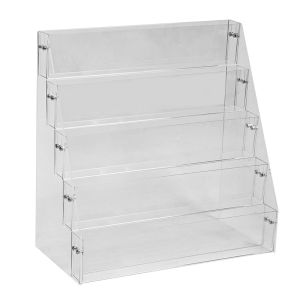 YOUKAMAN | Acrylic Step Display Stand For Badges Postcards Cards