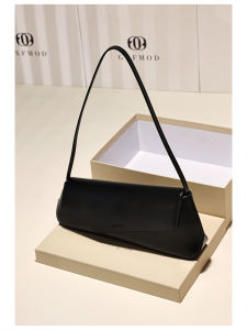 Elegant French Design Leather Bag Womens Shoulder Bag Simple Fashion Trend GXFMOD New 2025 Breadstick Shaped Luxury Bag