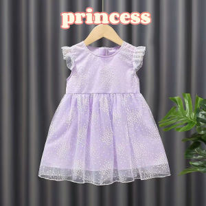 [PRINCESS KESLI] 0-7 Tahun Dress Butterfly Corak Bunga Flowers Anak Perempuan Gaun Pesta Princess Kupu-Kupu Rok Tutu Bayi Kids