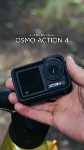 DJI Osmo Action 4 - Action Camera | 1/1.3inch sensor&stunning low light imaging | 10bit& DLog M Color Performance | Waterproof up to 18m