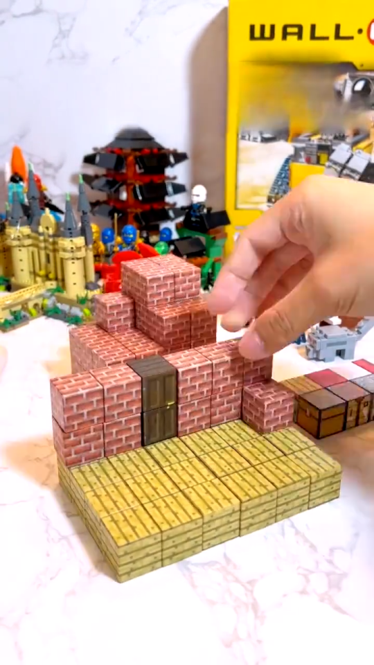 🔥พร้อมส่ง🔥บล็อกตัวต่อแม่เหล็ก มายคราฟ ใหม่ บล็อกแม่เหล็กเพื่อการศึกษา ของเล่นสร้าง ไอคิว แสนสนุกสําหรับเด็ บล็อกของเล่น บล็อกอาคารแม่เหล็ก โลกของฉัน Magnetic Build ของขวัญของเล่นเด็กวัยหัดเดิน สร้างสรรค์