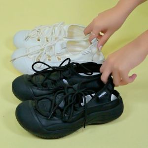 SEPATU SNEAKERS WANITA CANTIK MINIMALIS KOREA TRAVEL BAHAN CANVAS IMPORT IVY