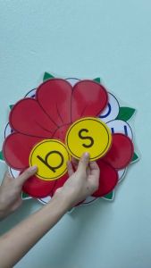 Hoa xoay dạy học vần thông minh