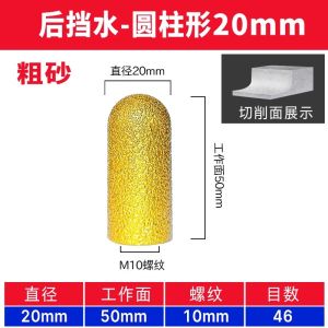 Quartz Stone Countertop Water Grinding Wheel Head Angle Grinder Polishing Machine round Bottom Edge Trimming Polishing