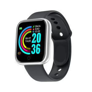 2025 New Y68 Smart Watch Bluetooth Fitness Tracker Sports Watch Heart Rate Monitor Blood Pressure Smart Bracelet for Android IOS