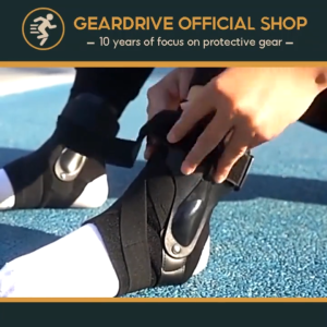 GEARDRIVE Ankle Support Brace for Rehabilitation Fixed Ankle/Foot Cover Joint Postoperative Recovery/Protective Anti Sprain/Inversion Valgus/Plantar FasciitisAchillesTendonSprainInjury RecoverySupport Basketball/Running/Cycling Sports