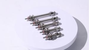 M12 Threaded Air Admission Sucker Buffer Connecting Rod Tool with Top Extension for Precise Equipment Setup